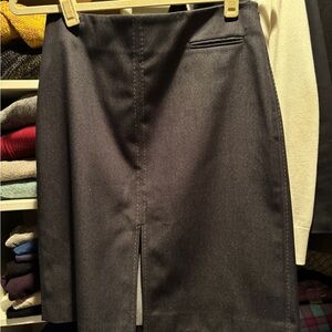 Ann Taylor Charcoal Pencil Skirt